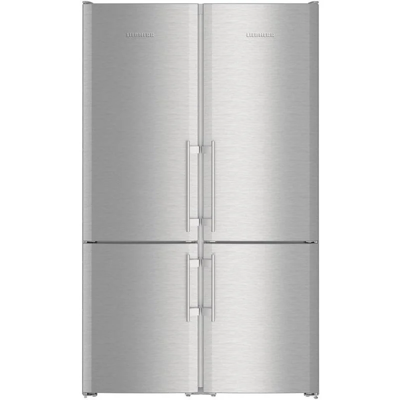 Liebherr - 47.75 Inch 29.7 cu. ft Side by Side Refrigerator in Stainless - SBS26S2 Stainless