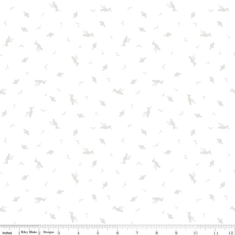 LIGHTS ON 2: For the Birds (1/4 Yard)