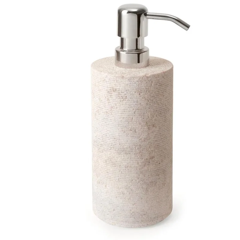 Limestone Bathroom Soap/Lotion Dispenser