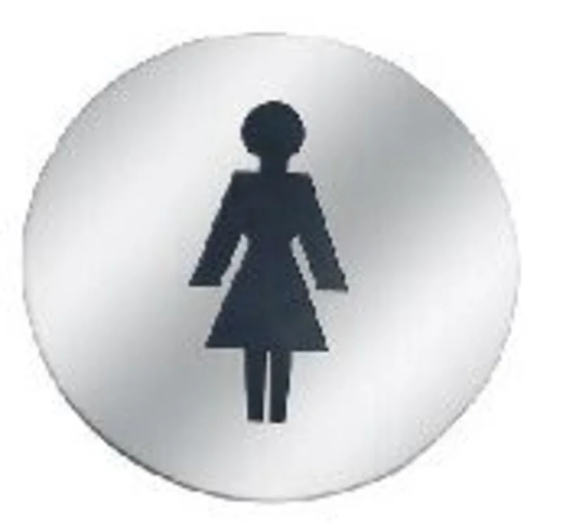 Linnea - Door Accessories - SGN-76R2 Round Women Door Sign