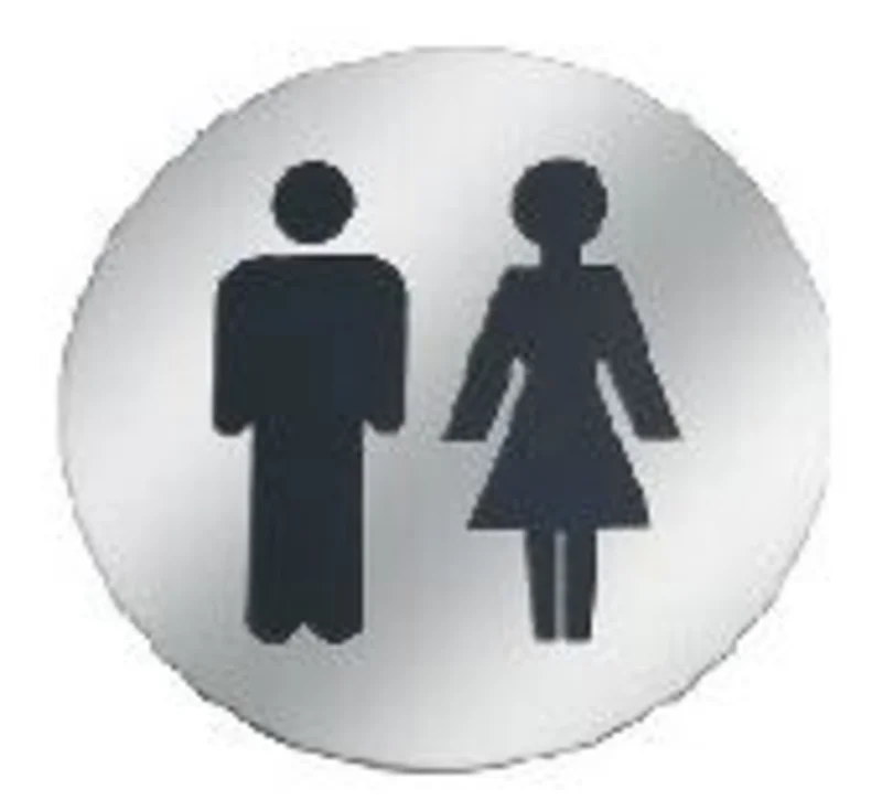Linnea - Door Accessories - SGN-76R3 Round Unisex Door Sign