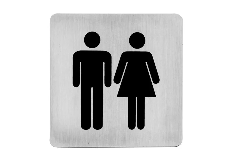 Linnea - Door Accessories - SGN-76S3 Square Unisex Door Sign