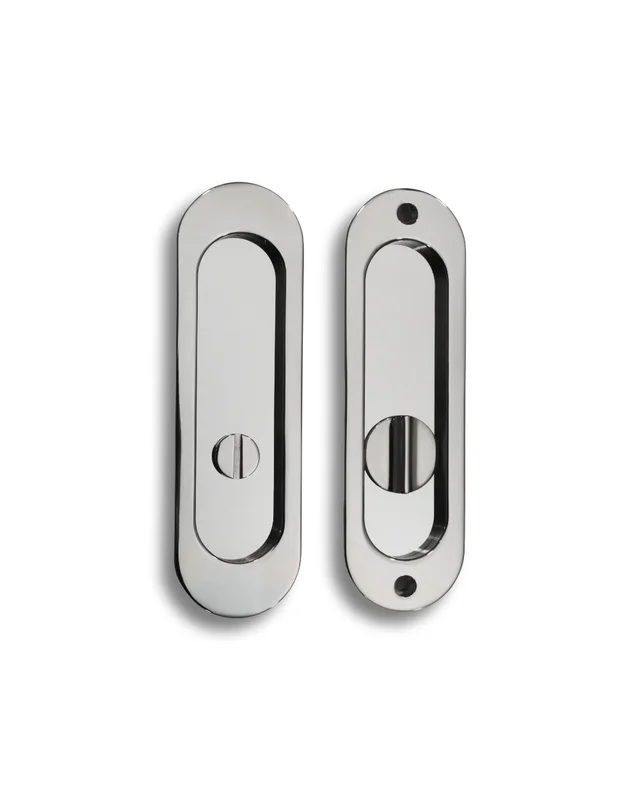 Linnea - Pocket Door - PL160R-ST-PR Privacy Pocket Door Lock with Standard Turn Piece