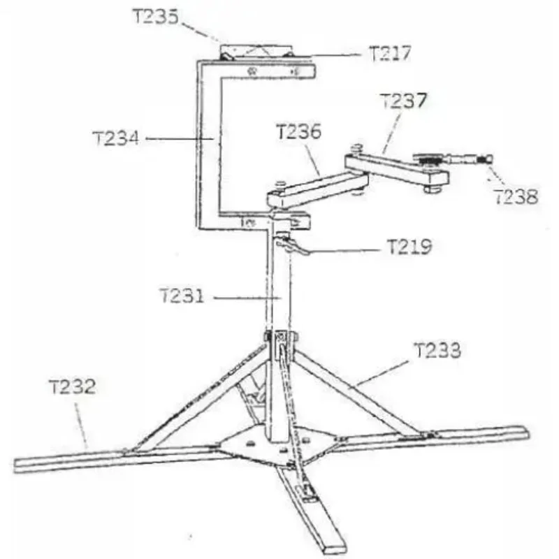 LMC Roller Support Frame For T031 Stand