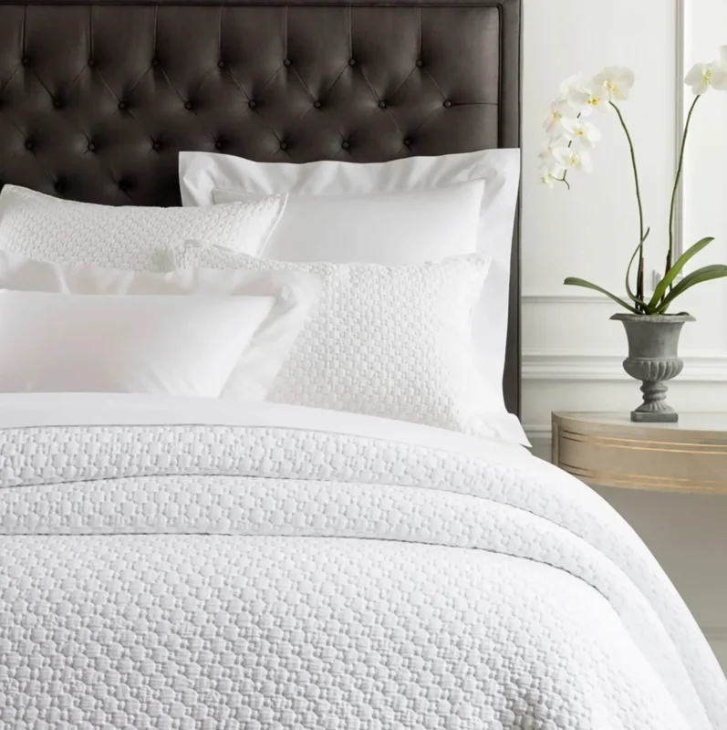 Lodi Matelasse Collection - White