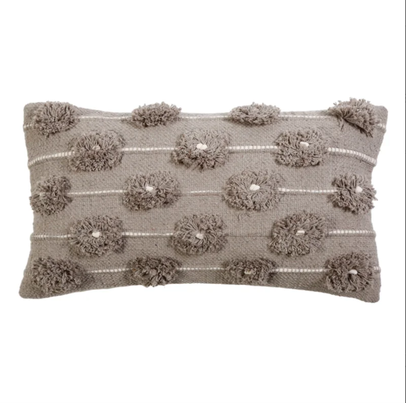Lola Hand Woven Pillow, 14" x 24"