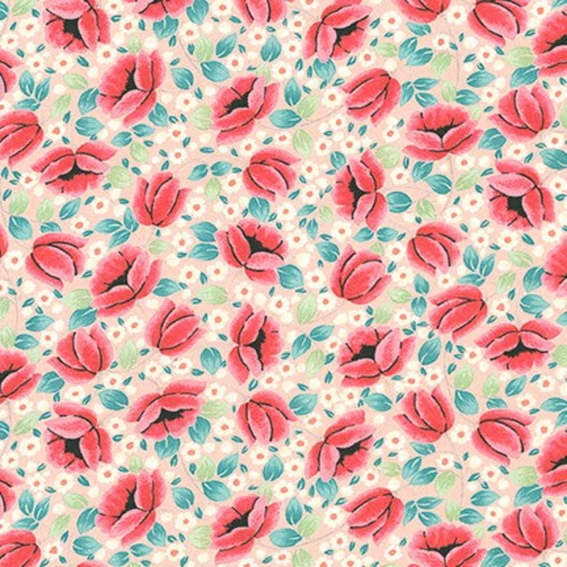 London Calling: Peach (1/4 Yard)