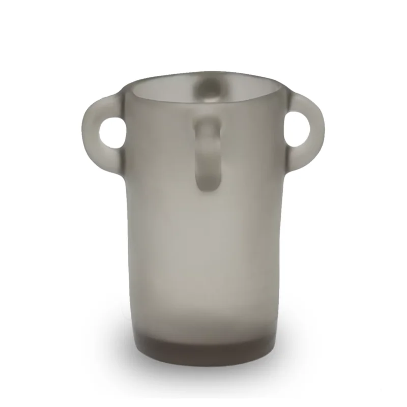 Loopy Small Vase, Fog