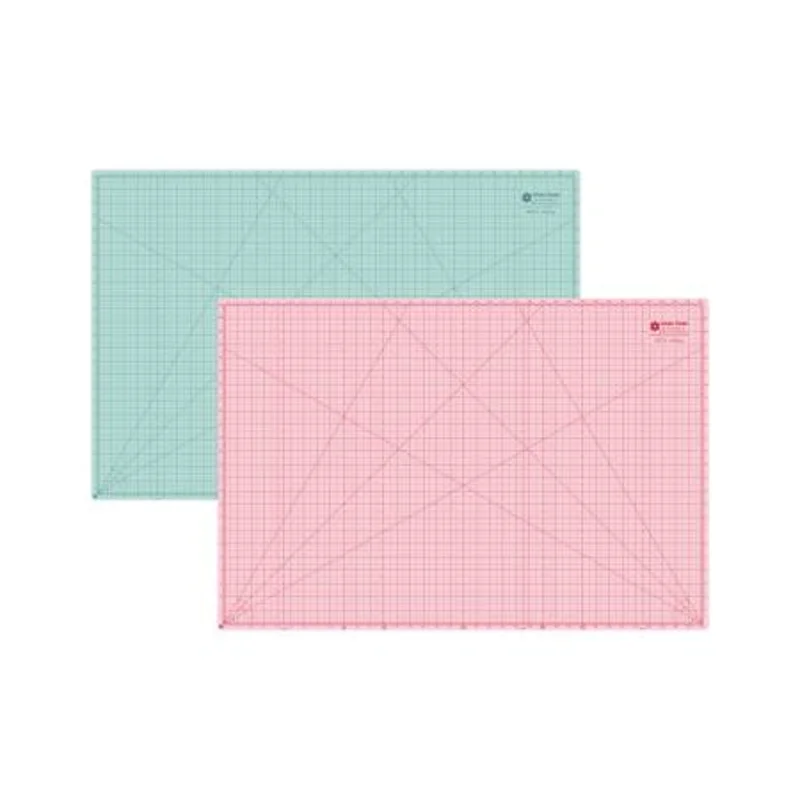 Lori Holt Cutting Mat 24x36 Green/Pink