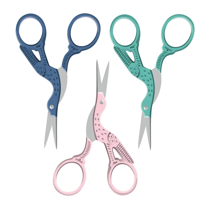 LORI HOLT: Stork Scissors Denim