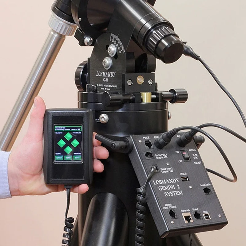 Losmandy Gemini 2 Retrofit kit S go-to computer and upgrade motors for Losmandy German equatorial mounts