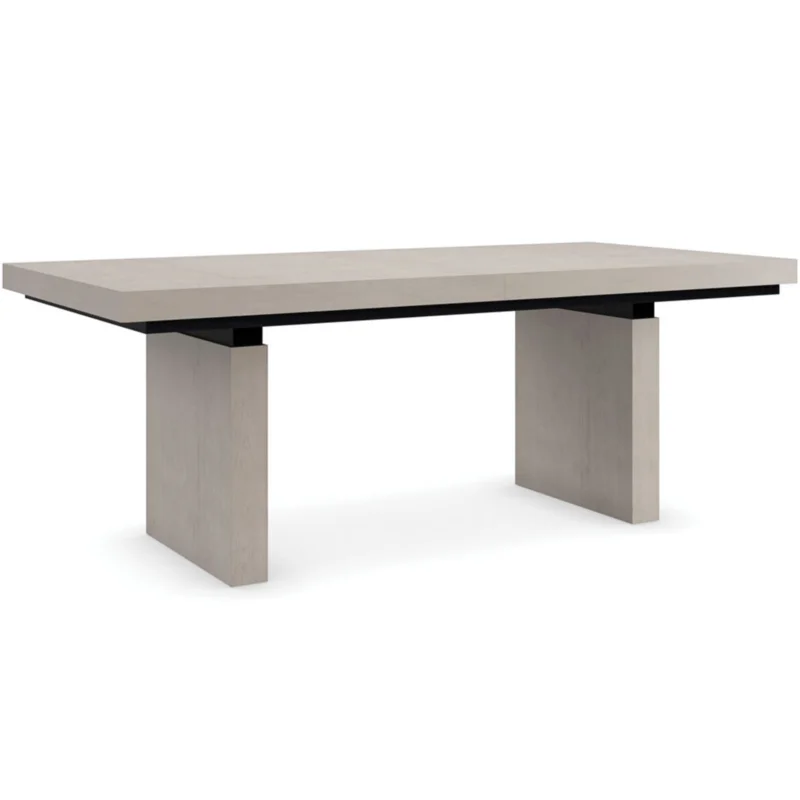 Luis Extendable Dining Table, 82.75" - 110.25"W x 39.5"D x 30"H
