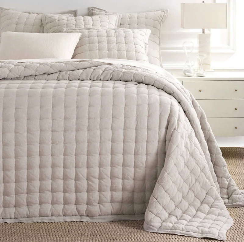 Lush Linen Puff Collection, Natural