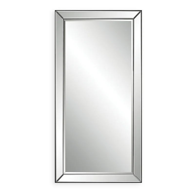 Lytton Mirror, Black, 24"W x 48"H x 1"D