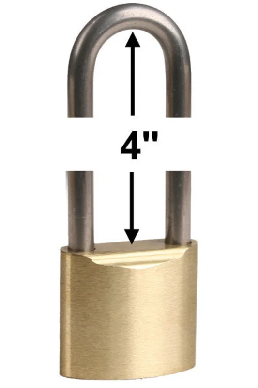 Made in USA 52840 Brass Padlock