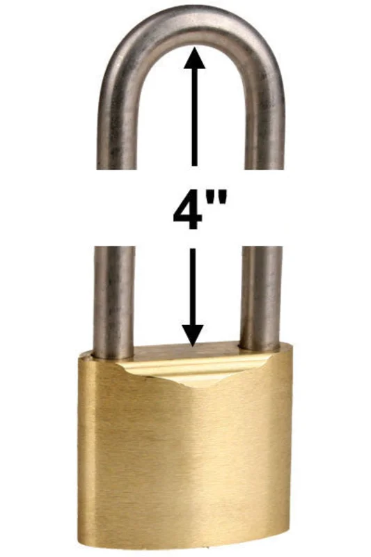 Made in USA 52940 Brass Padlock