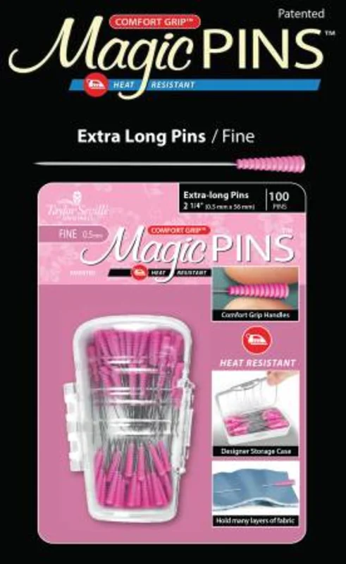 MAGIC PINS: Extra Long-Fine 2 1/4" (100pc)