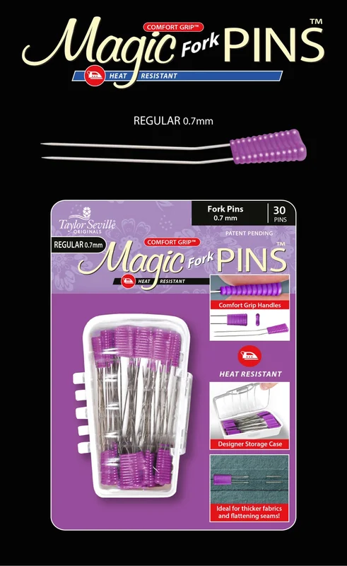 MAGIC PINS: Regular Fork 0.7mm (30pc)
