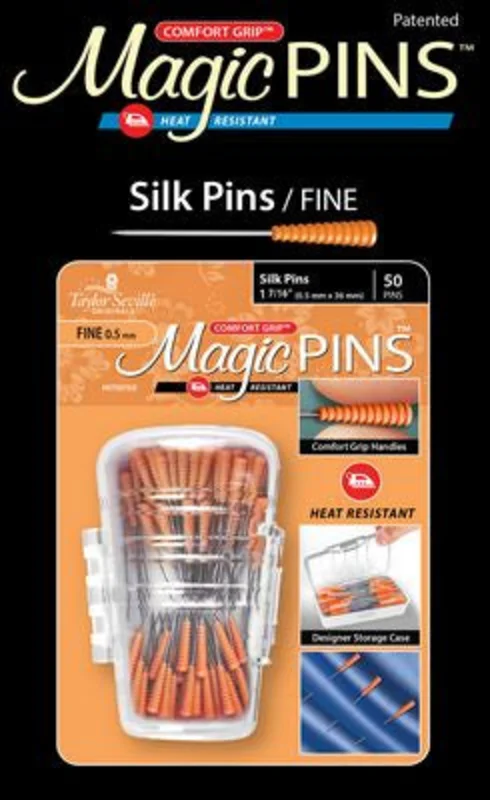MAGIC PINS: Silk 1-7/16" (100pc)
