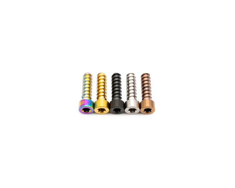 Magura Brake Lever Titanium Bolt Rainbow Oil Slick
