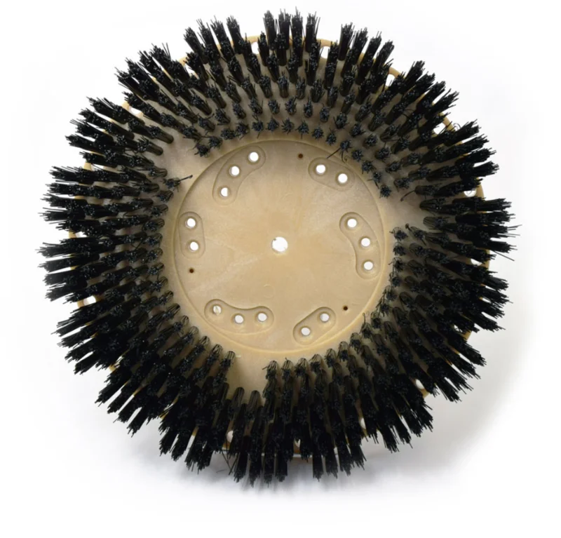Malish Poly TUFF-BLOCK Showerfeed Brushes, 13", 17" and 20" Floor Buffers, Riser and NP9200 Clutch Plate Included