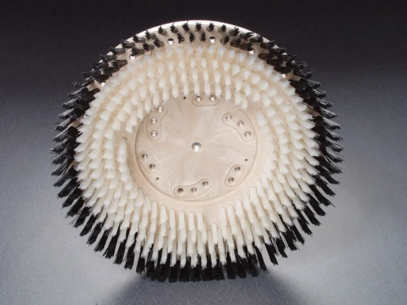 Malish TUFF-BLOCK Poly Carpet Shampoo Brushes, 13", 17" and 20" Floor Buffers, Riser and NP9200 Clutch Plate Included