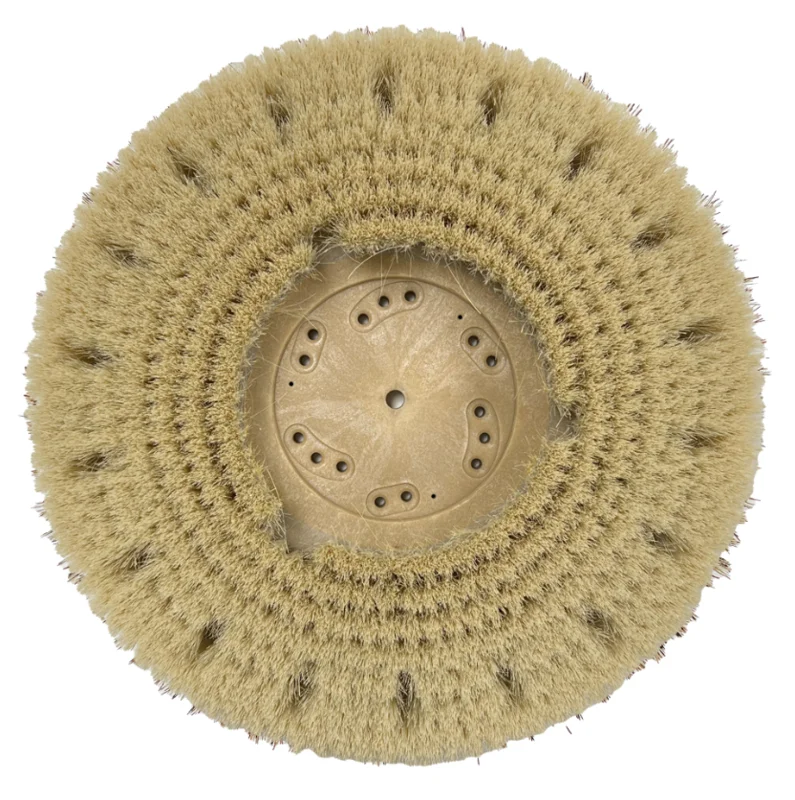 Malish White Tampico Brushes, 13", 17" and 20" Floor Buffers, Riser and NP9200 Clutch Plate Included