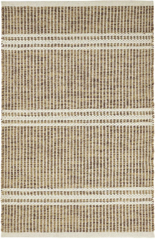 Malta Woven Wool Rug, Natural