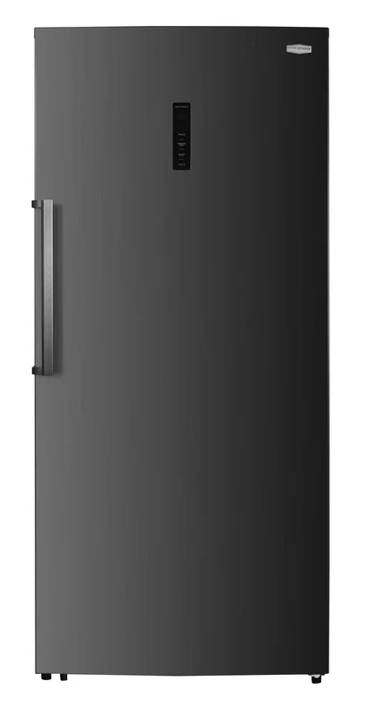 Marathon - 21.2 cu. Ft Upright Freezer in Black Stainless - MFF212BLS Black Stainless