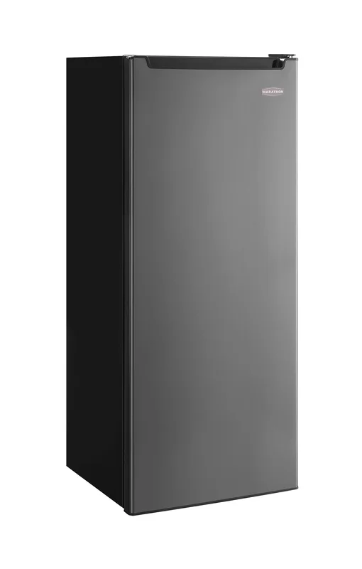Marathon - 21.7 Inch 8.5 cu. ft All Refrigerator in Black Stainless - MAR86BLS-2 Black Stainless