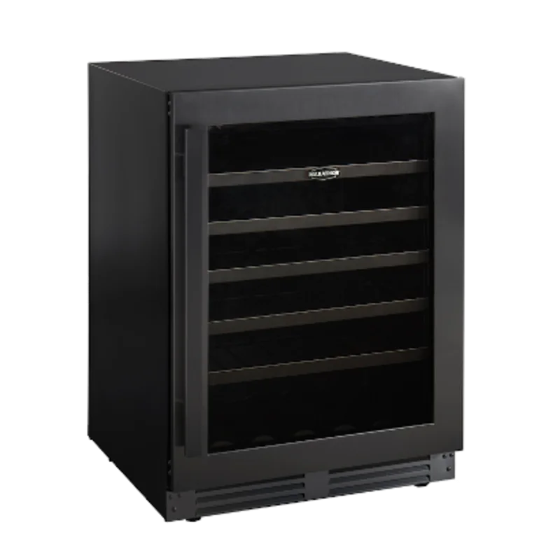Marathon 24" Black Steel Beverage Cooler - MBWC56-BLS Black Stainless