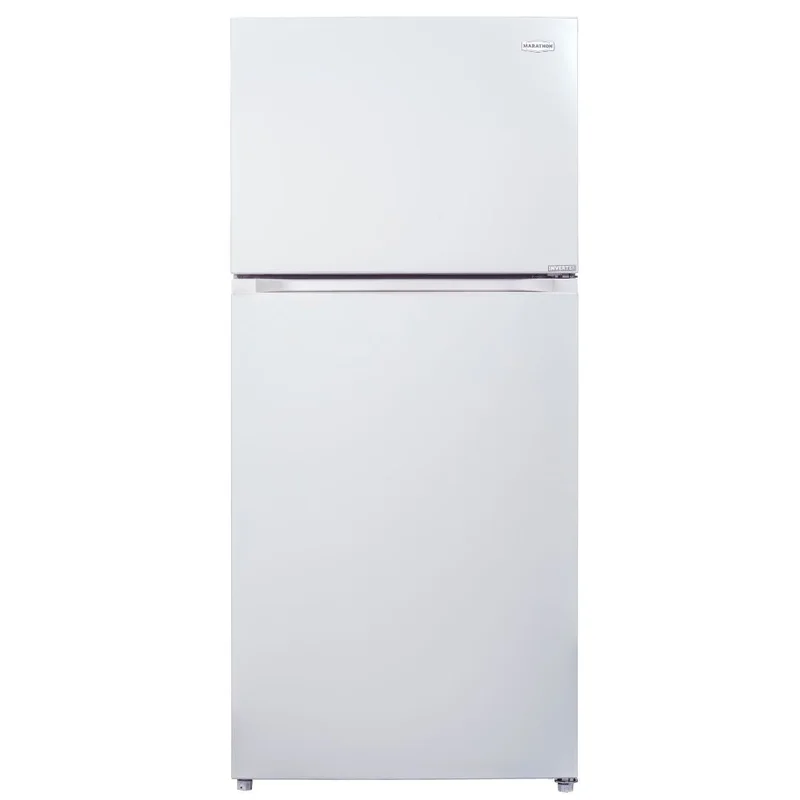 Marathon - 29.75 Inch 18.1 cu. ft Top Mount Refrigerator in White - MFF184W White