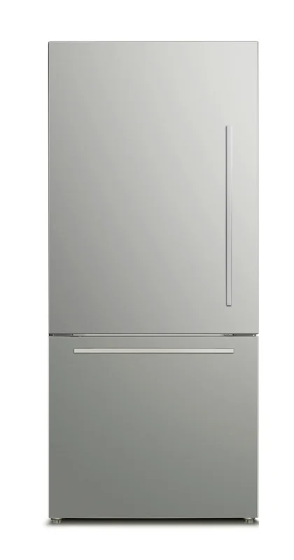 Marathon - 29.94 Inch 18 cu. ft Bottom Mount Left Hinge Refrigerator in Stainless - MFF179SSBM-LH Stainless