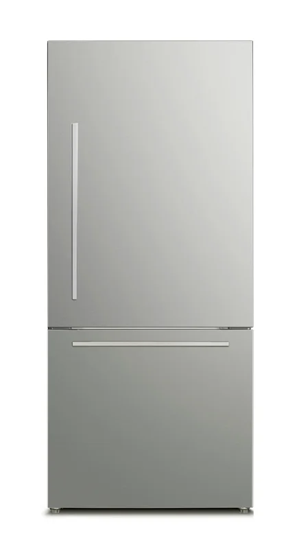 Marathon - 29.94 Inch 18 cu. ft Bottom Mount Right Hinge Refrigerator in Stainless - MFF179SSBM-RH Stainless