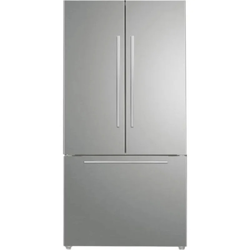 Marathon - 35.94 Inch 20.8 cu. ft French Door Refrigerator in Stainless - MFF208SSFD Stainless