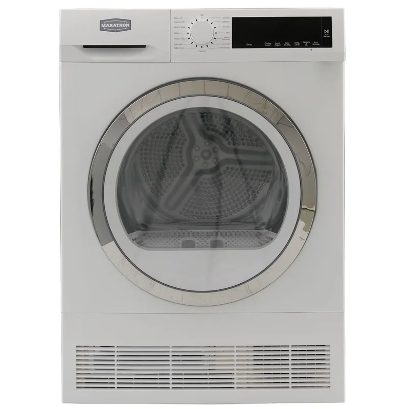Marathon - 4.2 cu. Ft Compact Dryer in White - MVD420W White