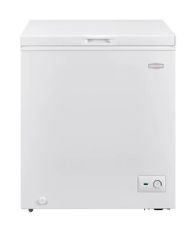 Marathon - 5 cu. Ft Chest Freezer in White - MCF51W White