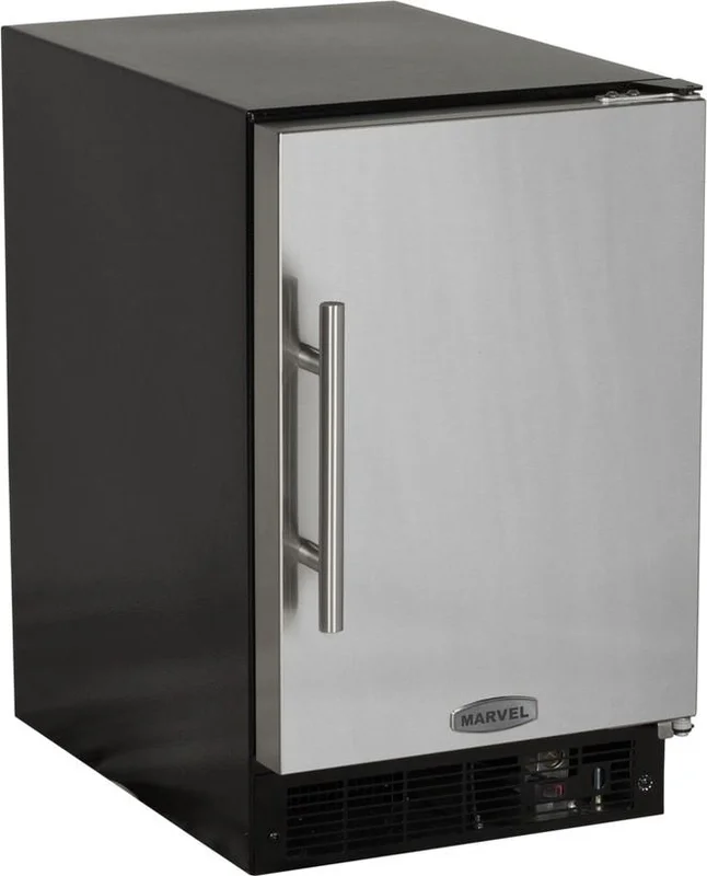 Marvel - 14.75 Inch Ice Maker in Stainless - MA15CRSCRS Stainless