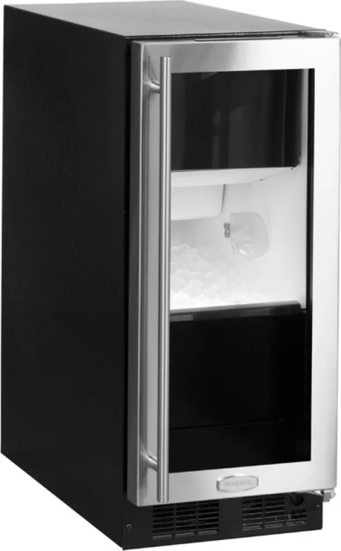 Marvel - 14.875 Inch Ice Maker in Stainless - ML15CLG1RS Stainless