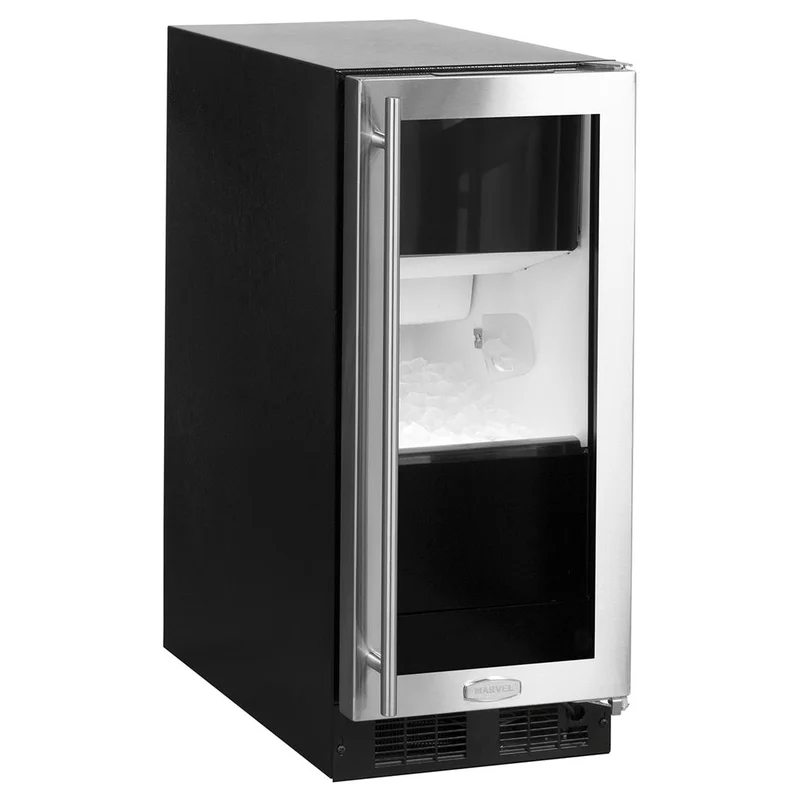 Marvel - 14.875 Inch Ice Maker in Stainless - ML15CPG1RS Stainless
