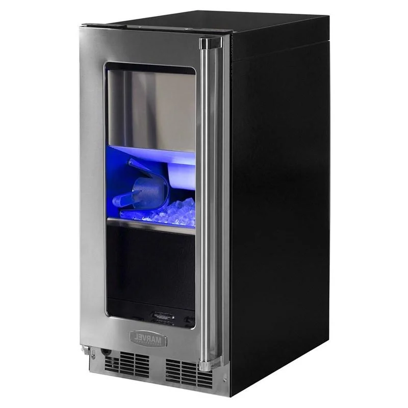 Marvel - 14.875 Inch Ice Maker in Stainless - MP15CPG2LS Stainless