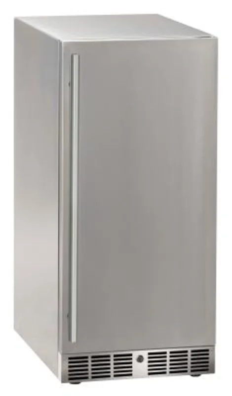 Marvel - 15 Inch 3 cu. ft Mini Fridge Refrigerator in Stainless - MRRE215-SS31A Stainless