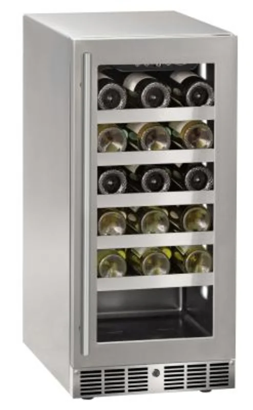 Marvel - 15 Inch 3 cu. ft Wine Fridge Refrigerator in Stainless - MRWC215-SG31A Stainless
