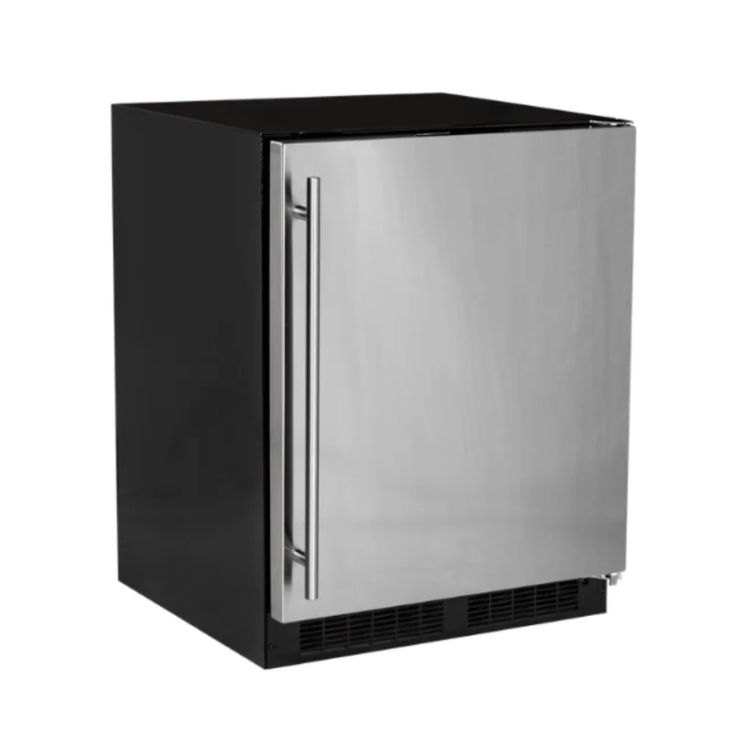 Marvel - 23.875 Inch 4.6 cu. ft Mini Fridge Refrigerator in Stainless - MARE224-SS41A Stainless