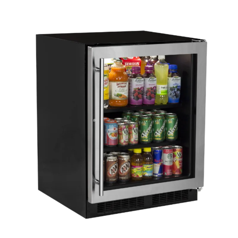 Marvel - 23.875 Inch 4.9 cu. ft Beverage Centre Refrigerator in Stainless - MARE124-SG31A Stainless