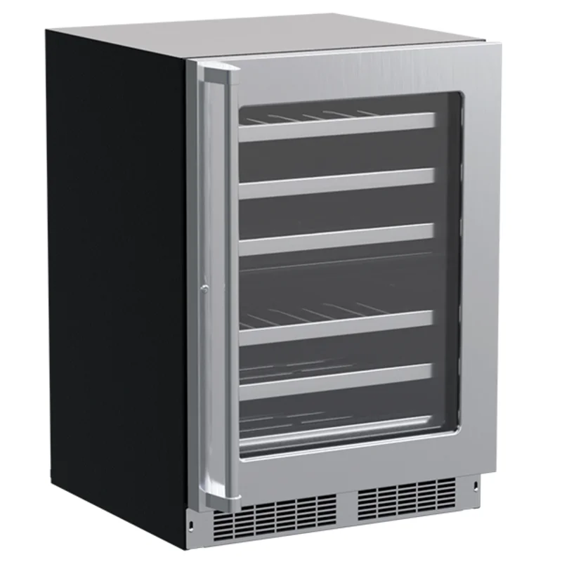 Marvel - 23.875 Inch 4.9 cu. ft Built In / Integrated Refrigerator in Stainless - MPWD424-SG31A Stainless