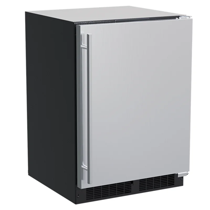 Marvel - 23.875 Inch 5.3 cu. ft Built In / Integrated Undercounter Refrigerator in Stainless - MLRE224-SS01A Stainless
