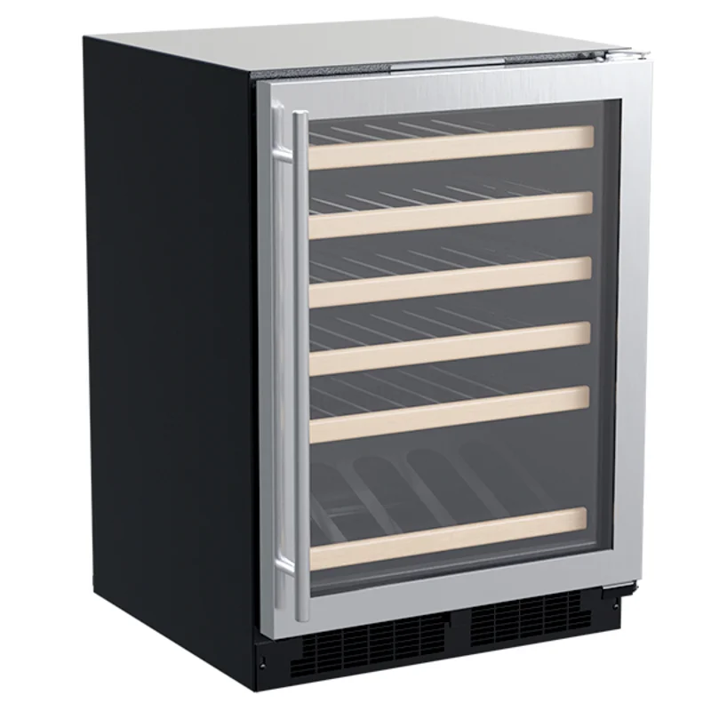 Marvel - 23.875 Inch 5.3 cu. ft Built In / Integrated Wine Fridge Refrigerator in Stainless - MLWC324-SG01A Stainless