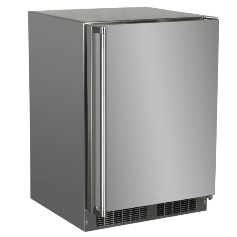Marvel - 23.875 Inch 5.3 cu. ft Outdoor Fridge Refrigerator in Stainless - MORE124-SS31A Stainless