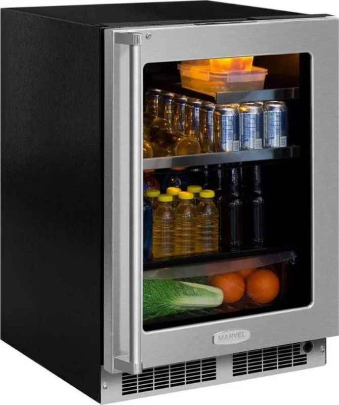 Marvel - 23.875 Inch 5.5 cu. ft Built In / Integrated Beverage Centre in Stainless - MP24BRG4RS Stainless
